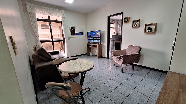 Praia do Forte a 50m | Conforto e Localização