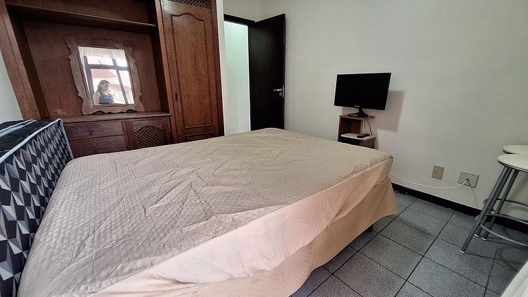Praia do Forte a 50m | Conforto e Localização